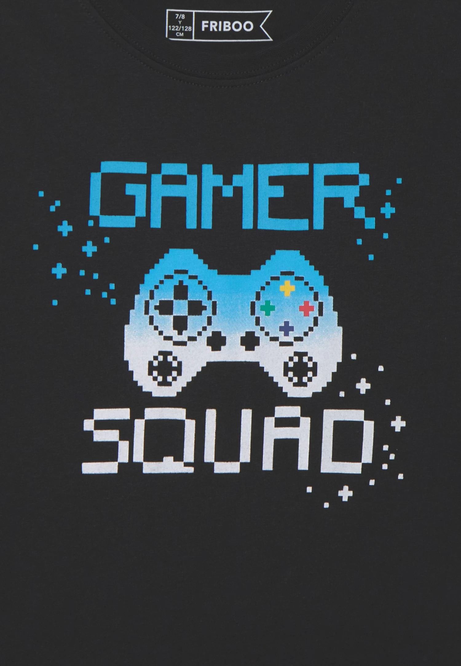 Friboo Unisex 4 Pack- T-Shirt Print - Multi-Coloured - Afbeelding 4