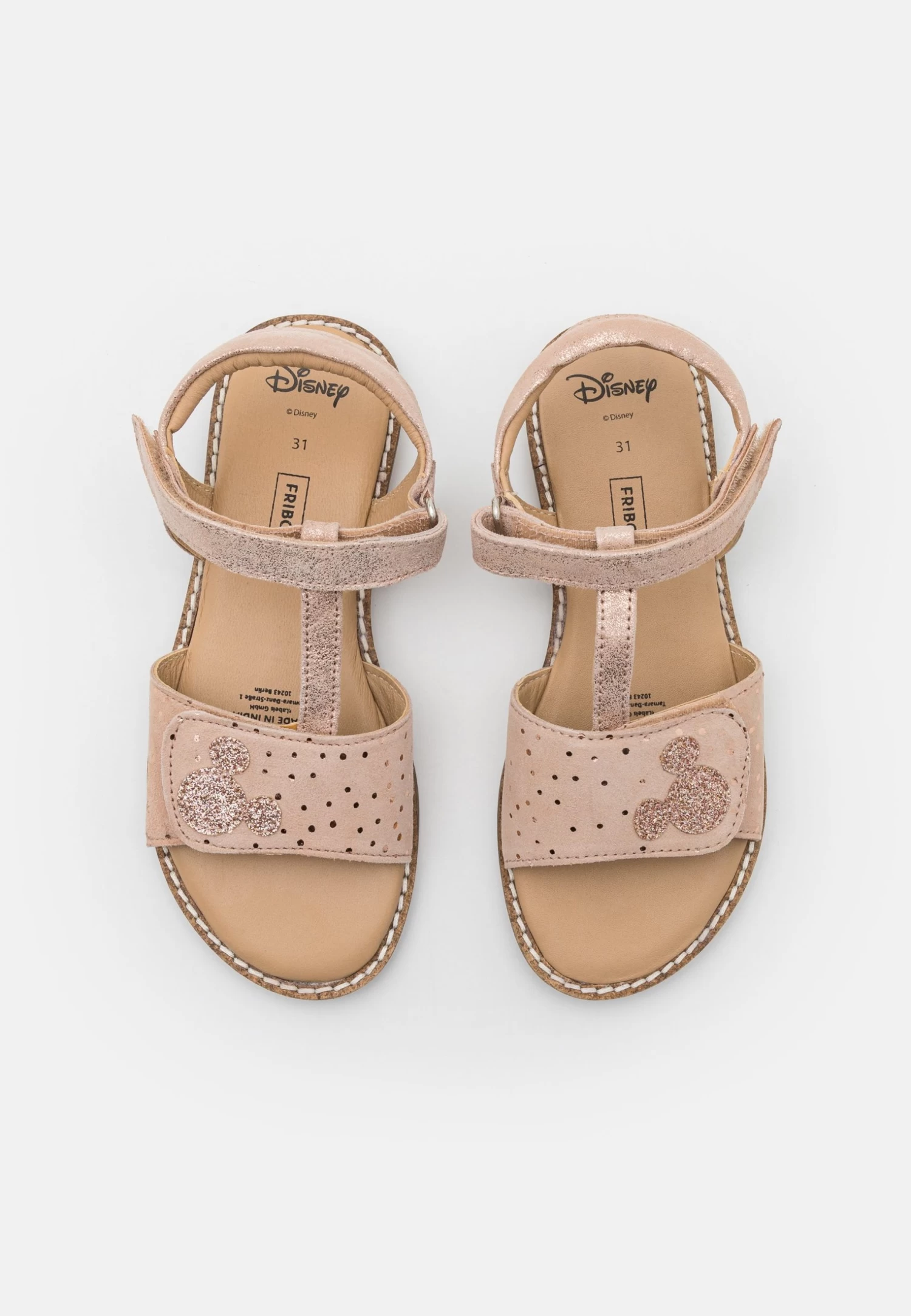 Friboo Disney Mickey Mouse - Strappy Sandals - Sandalen - Rose Gold-Coloured - Image 4