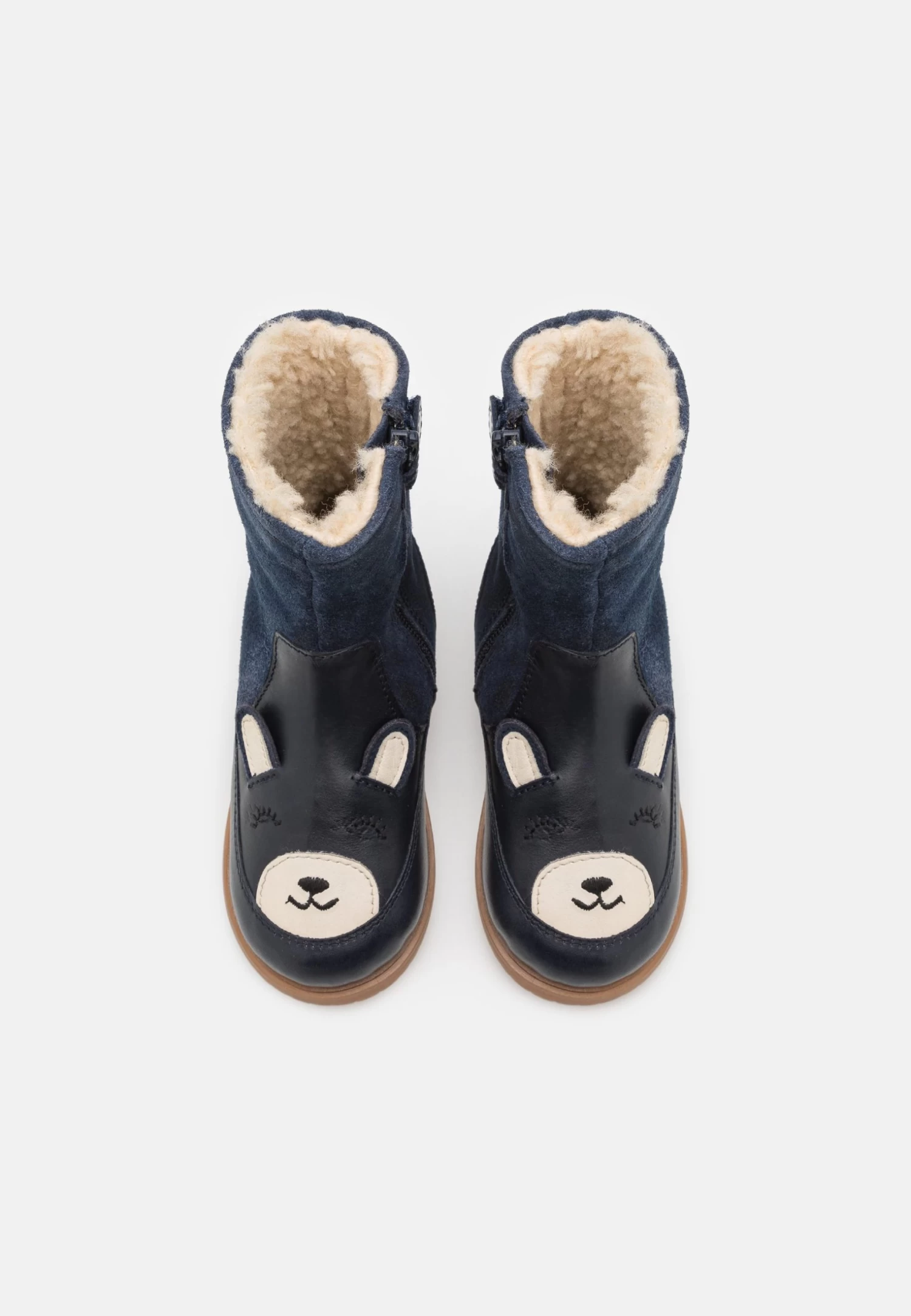 Friboo Leather - Snowboots- Dark Blue - Afbeelding 4