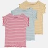 Friboo 3 Pack - T-Shirt Print - Turquoise/Yellow/Red