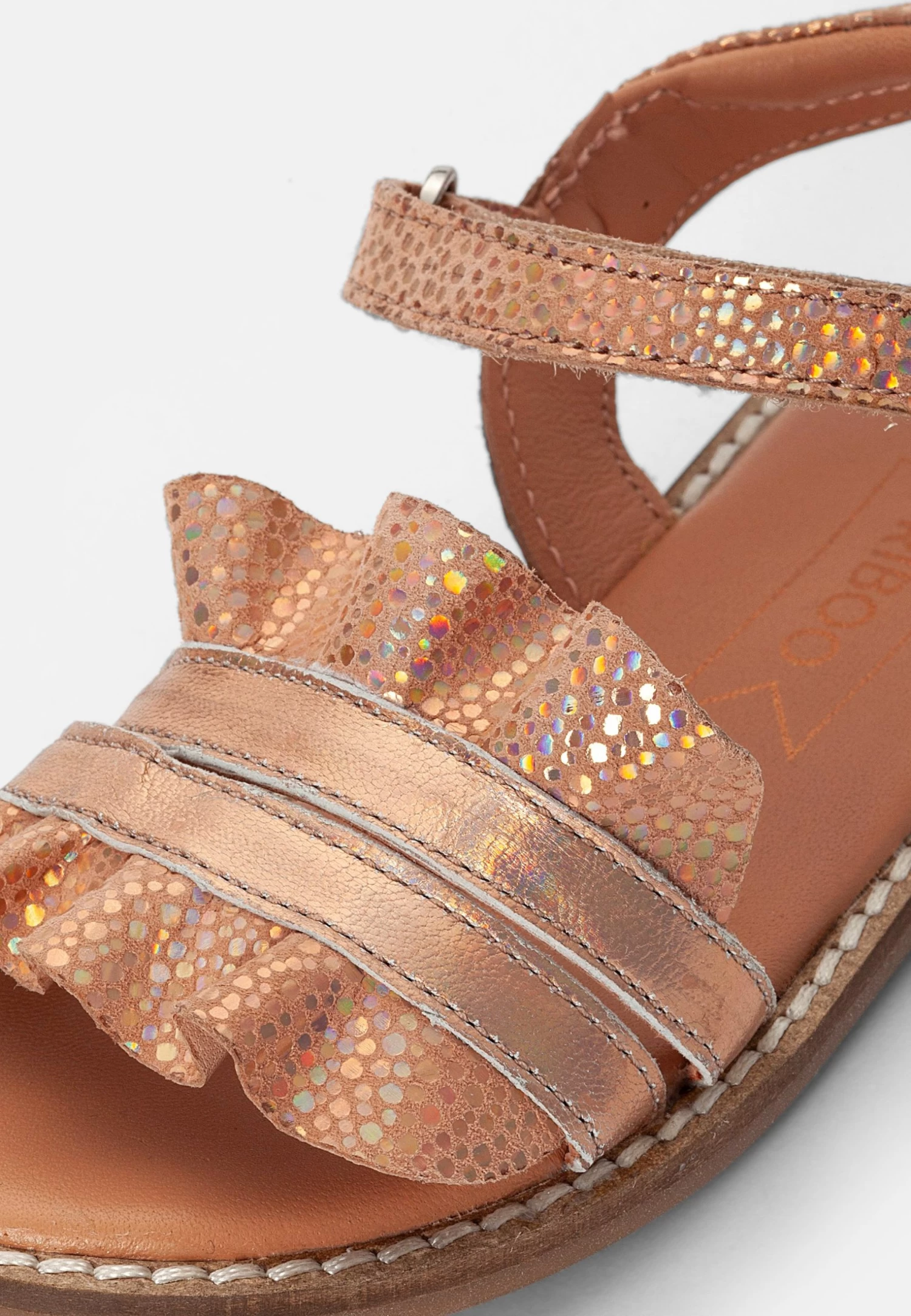 Friboo Leather Strappy Sandals - Sandalen - Rose Gold/Coloured - Image 6