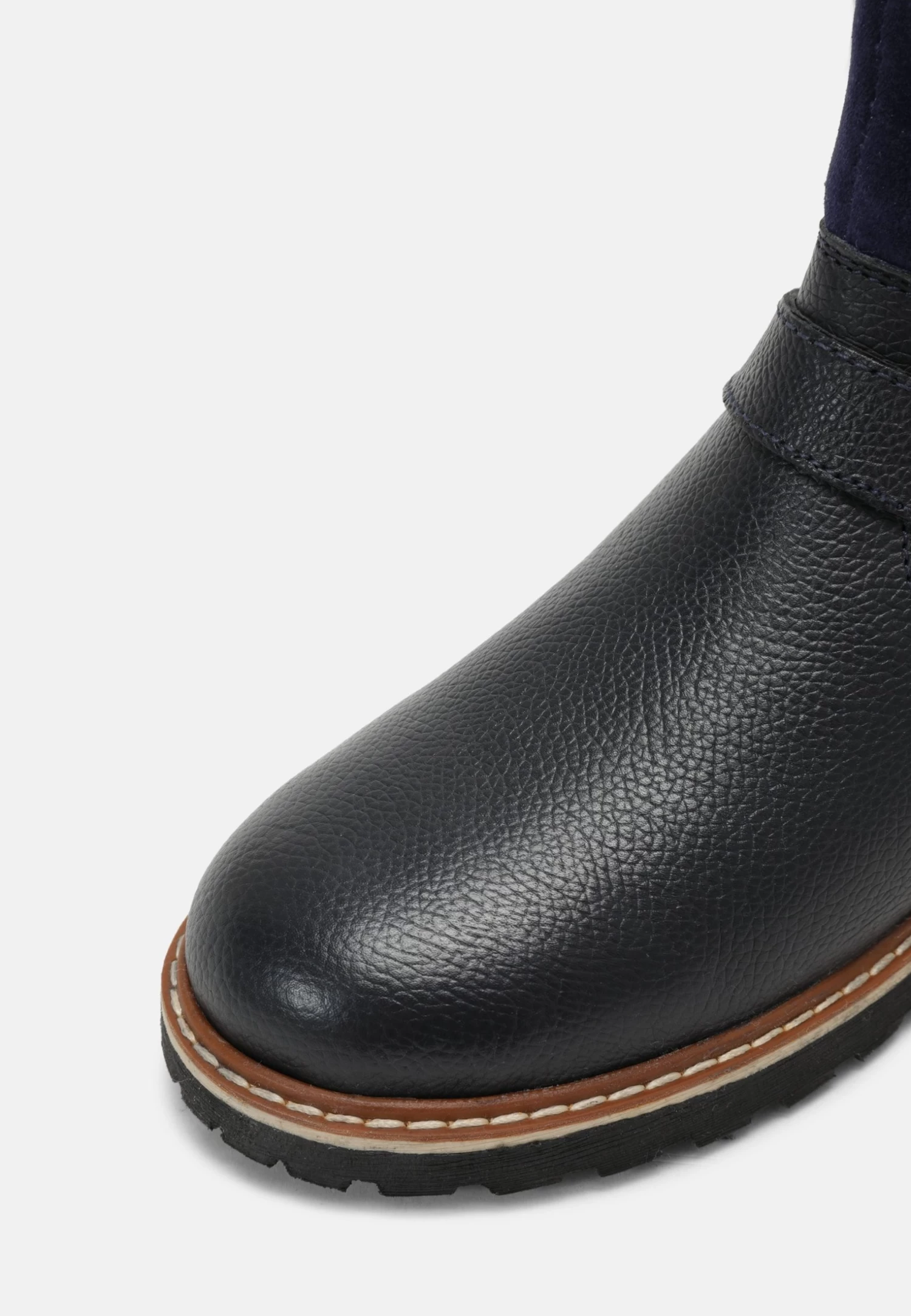 Friboo Leather - Snowboots- Dark Blue - Image 7