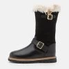 Friboo Leather - Snowboots- Black