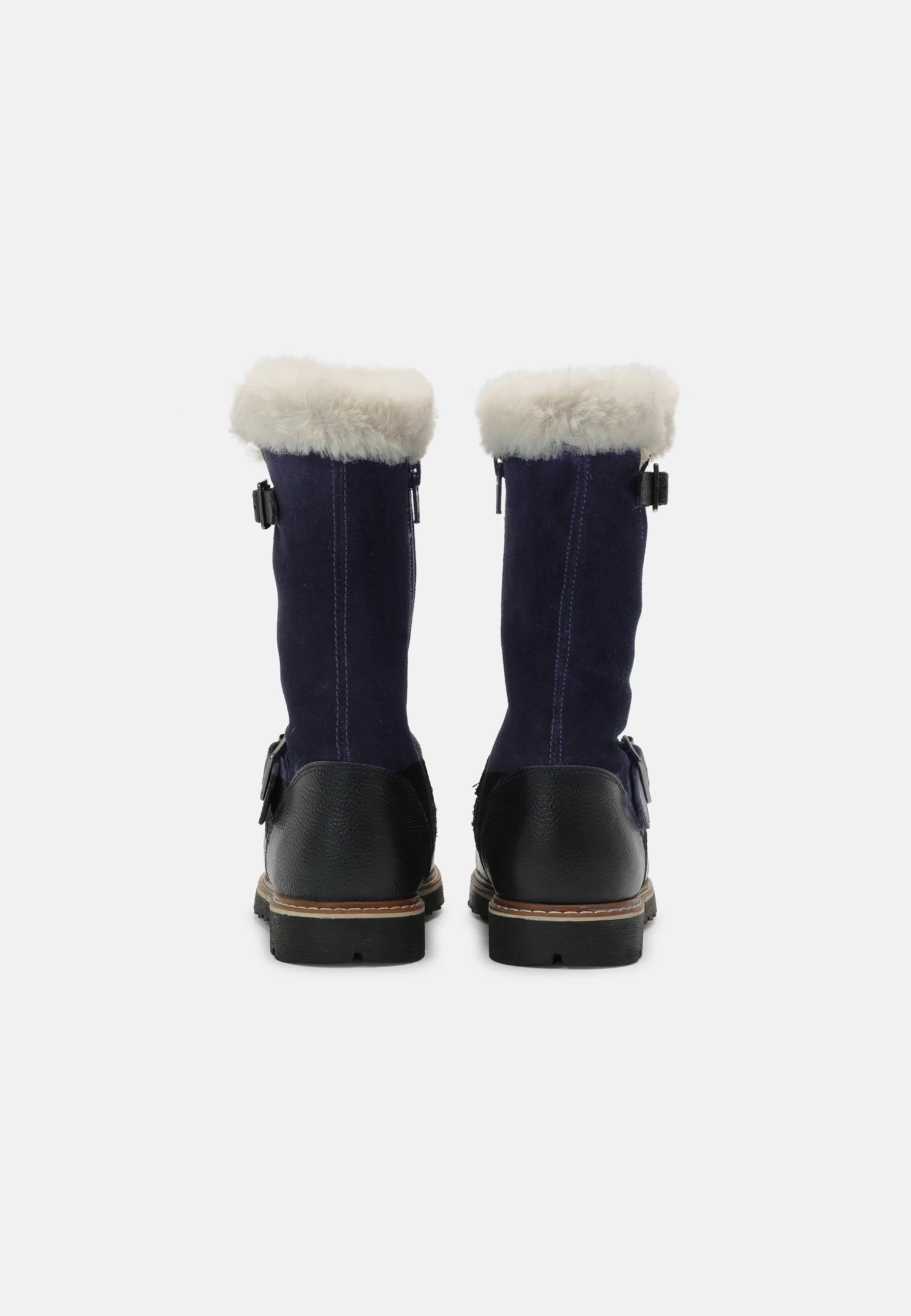 Friboo Leather - Snowboots- Dark Blue - Image 3