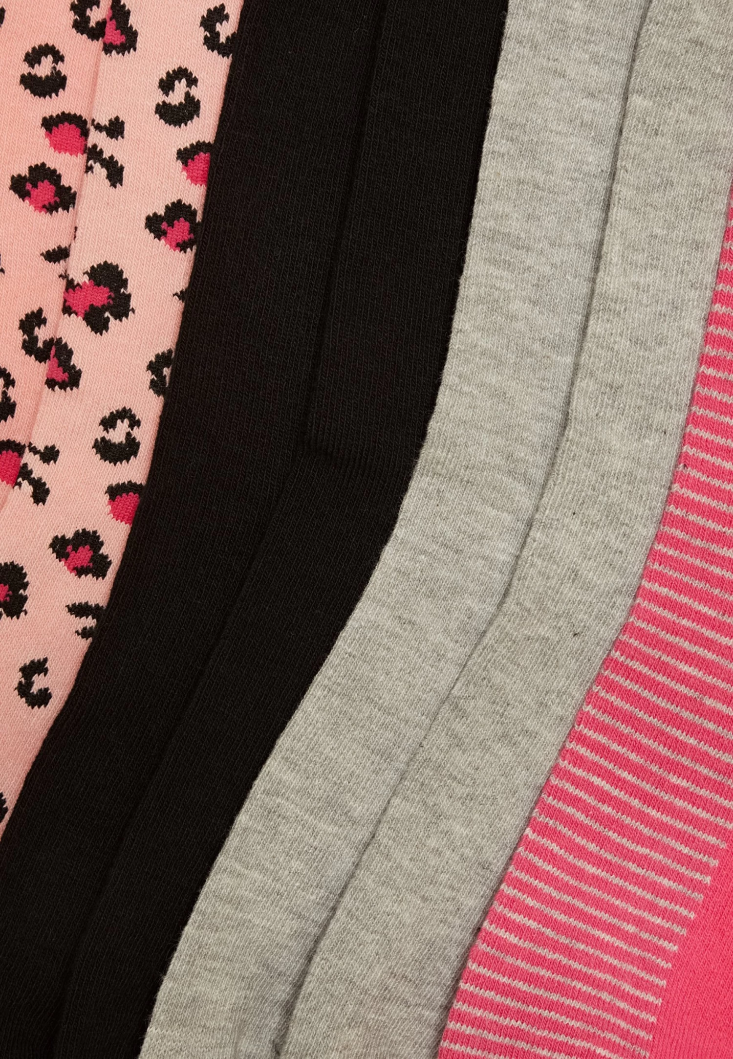 Friboo Girls 7 Pack - Sokken - Grey/Pink/Black - Image 2