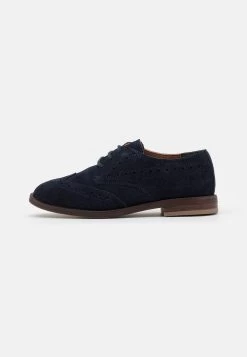 Friboo Leather - Veterschoenen - Dark Blue
