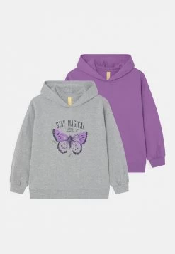 Friboo Hoodie 2 Pack - Sweater - Purple/Light Grey