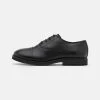 Friboo Leather - Veterschoenen - Black
