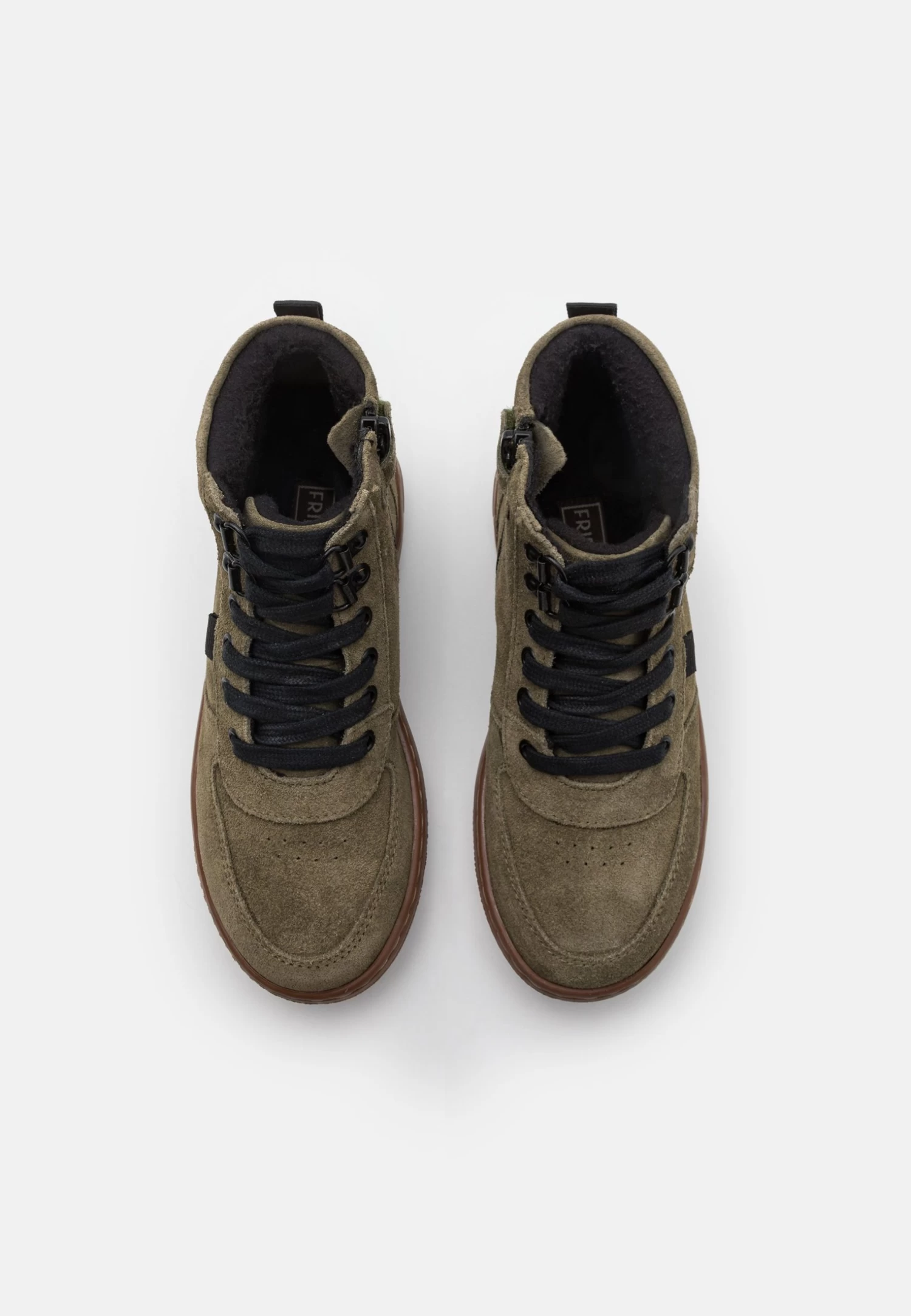 Friboo Leather - Veterboots - Khaki - Afbeelding 4