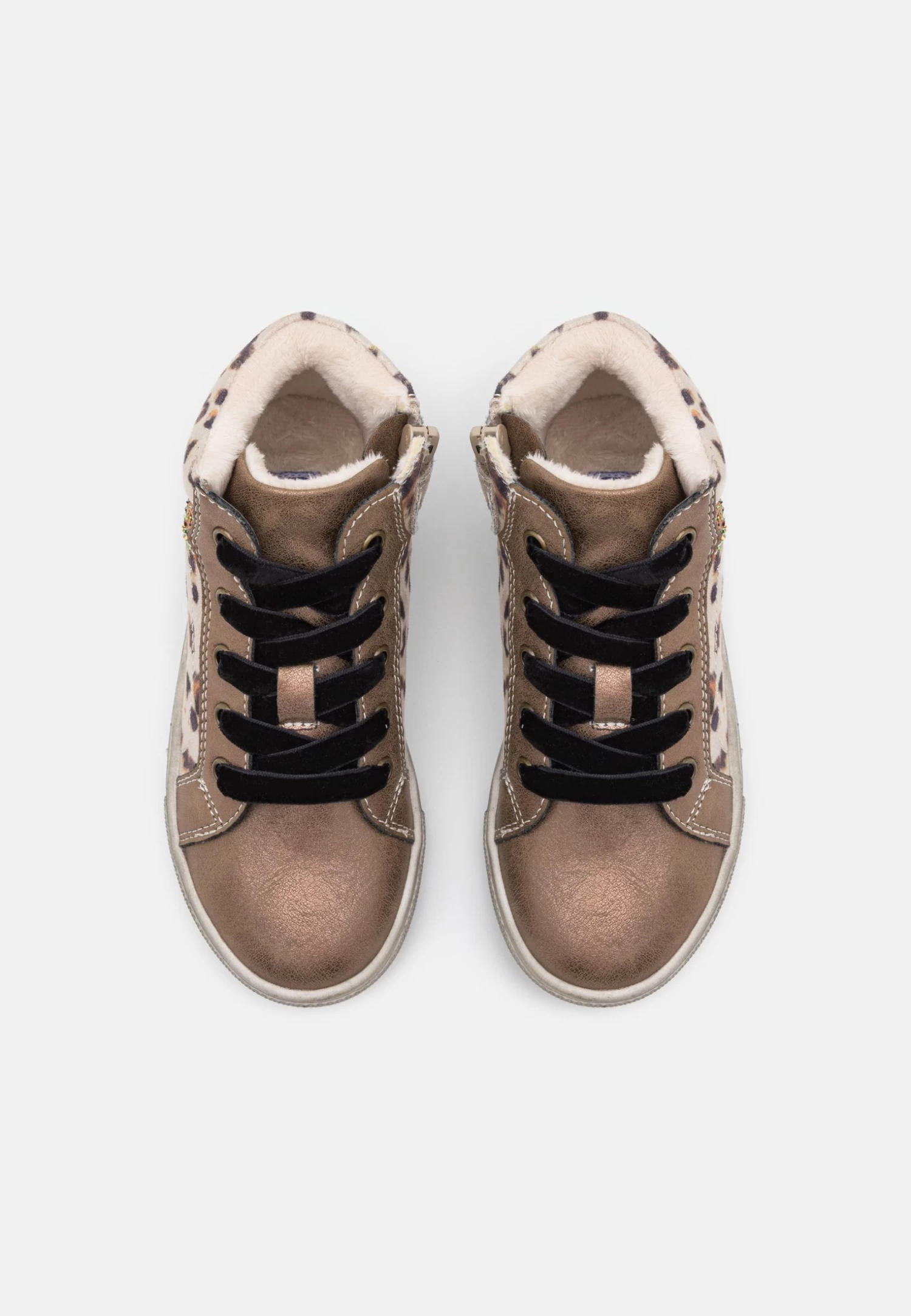 Friboo Sneakers Hoog - Bronze - Image 4