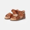 Friboo Leather Sandals - Sandalen - Cognac