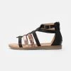 Friboo Leather - Sandalen - Black